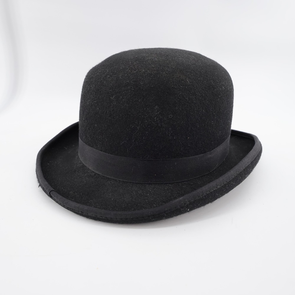 Jaxon English Derby Bowler Hat Black Mens OSFM